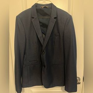 ZARA NAVY BLAZER 42R NEW